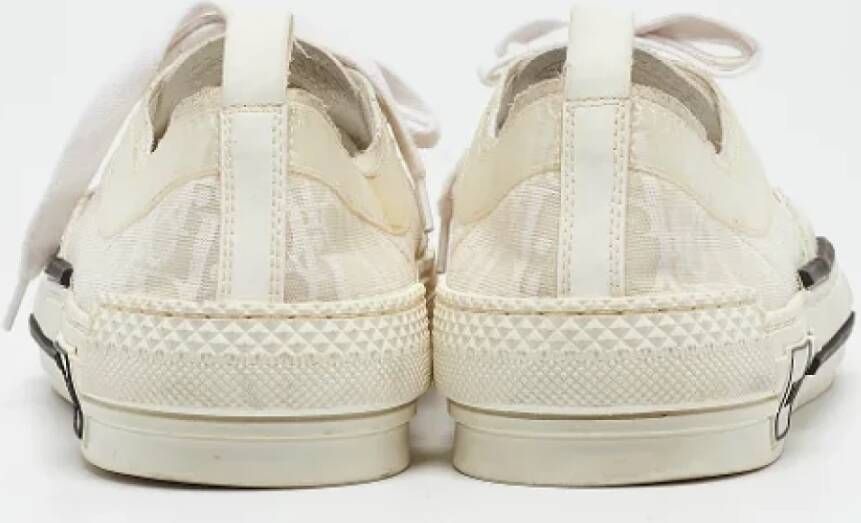 Dior Vintage Pre-owned Canvas sneakers White Heren