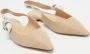 Dior Vintage Pre-owned Fabric flats Beige Dames - Thumbnail 4