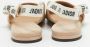 Dior Vintage Pre-owned Fabric flats Beige Dames - Thumbnail 5