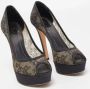 Dior Vintage Pre-owned Lace heels Black Dames - Thumbnail 4