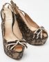 Dior Vintage Pre-owned Lace sandals Multicolor Dames - Thumbnail 4