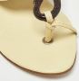 Dior Vintage Pre-owned Leather flats Yellow Dames - Thumbnail 7