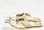 Dior Vintage Pre-owned Leather flats Yellow Dames - Thumbnail 9