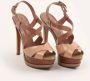 Dior Vintage Pre-owned Leather heels Beige Dames - Thumbnail 3