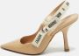 Dior Vintage Pre-owned Leather heels Beige Dames - Thumbnail 2