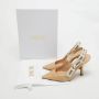 Dior Vintage Pre-owned Leather heels Beige Dames - Thumbnail 9