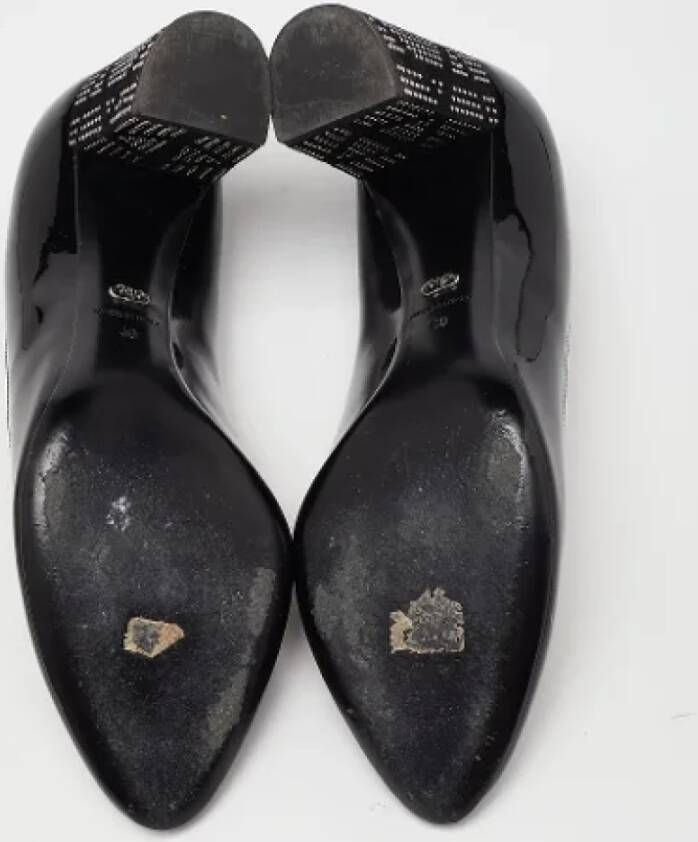 Dior Vintage Pre-owned Leather heels Black Dames