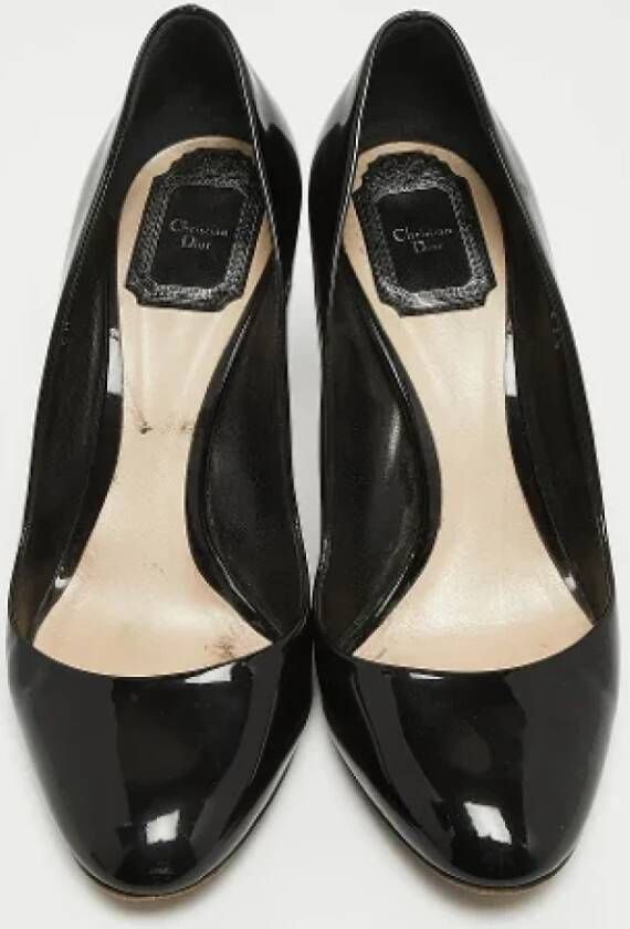 Dior Vintage Pre-owned Leather heels Black Dames