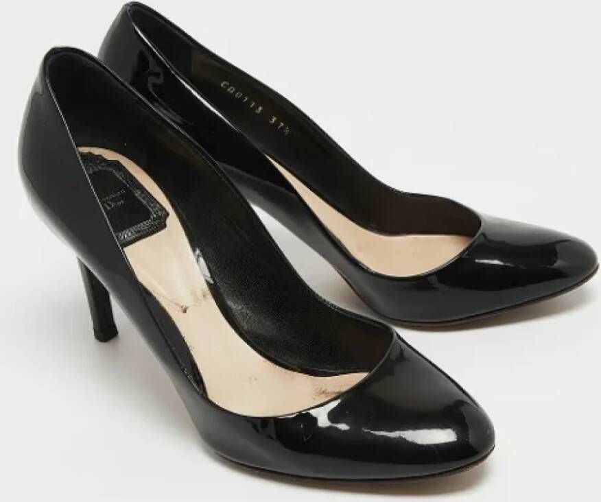 Dior Vintage Pre-owned Leather heels Black Dames