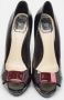 Dior Vintage Pre-owned Leather heels Black Dames - Thumbnail 3