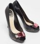 Dior Vintage Pre-owned Leather heels Black Dames - Thumbnail 4