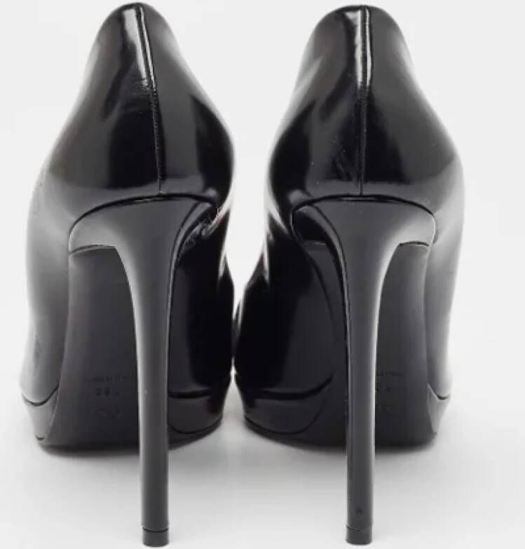 Dior Vintage Pre-owned Leather heels Black Dames