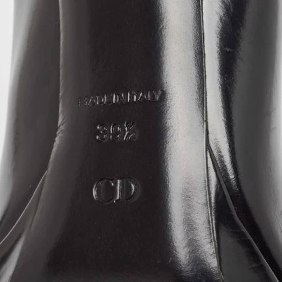 Dior Vintage Pre-owned Leather heels Black Dames