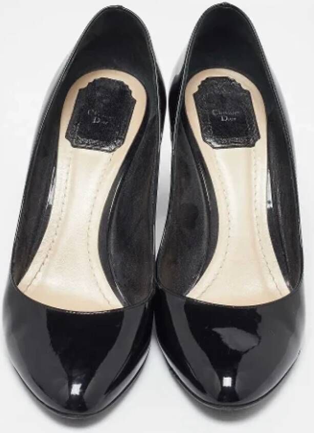 Dior Vintage Pre-owned Leather heels Black Dames