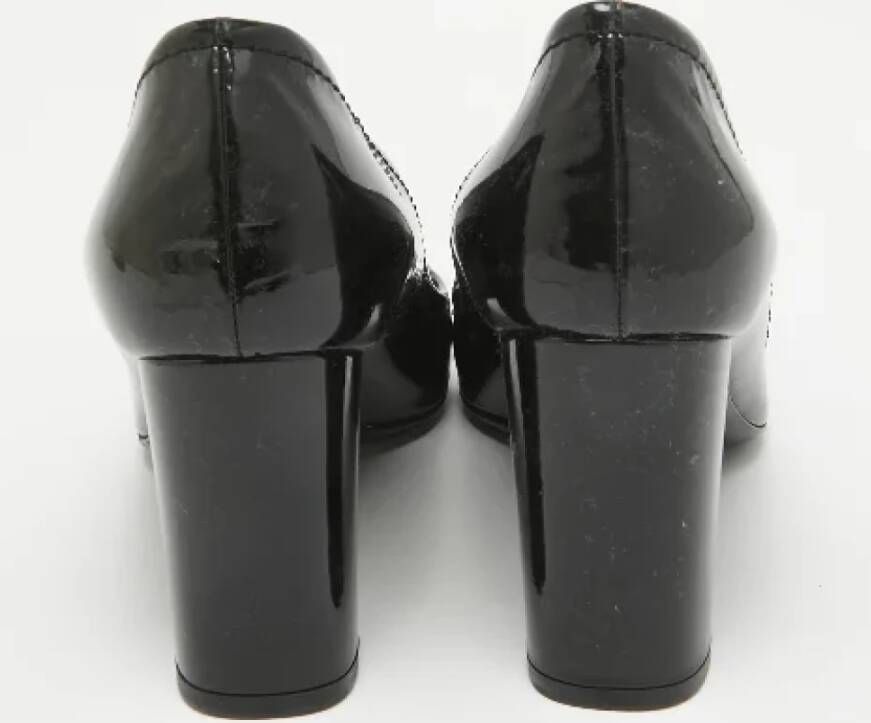 Dior Vintage Pre-owned Leather heels Black Dames