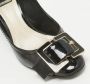 Dior Vintage Pre-owned Leather heels Black Dames - Thumbnail 7