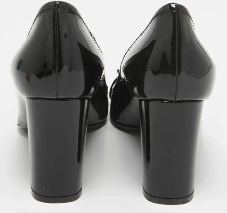 Dior Vintage Pre-owned Leather heels Black Dames