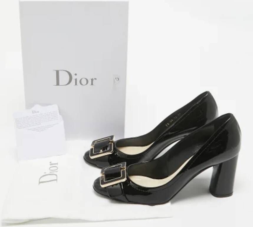 Dior Vintage Pre-owned Leather heels Black Dames