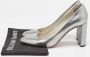 Dior Vintage Pre-owned Leather heels Gray Dames - Thumbnail 9