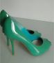 Dior Vintage Pre-owned Leather heels Green Dames - Thumbnail 8