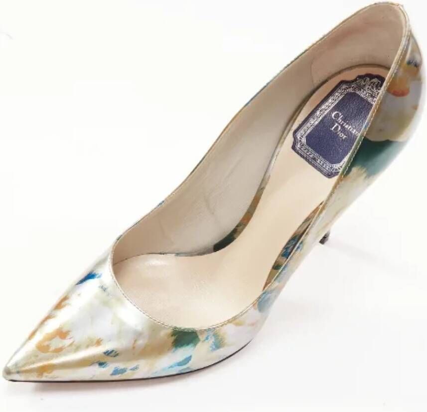 Dior Vintage Pre-owned Leather heels Multicolor Dames