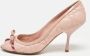 Dior Vintage Pre-owned Leather heels Pink Dames - Thumbnail 2