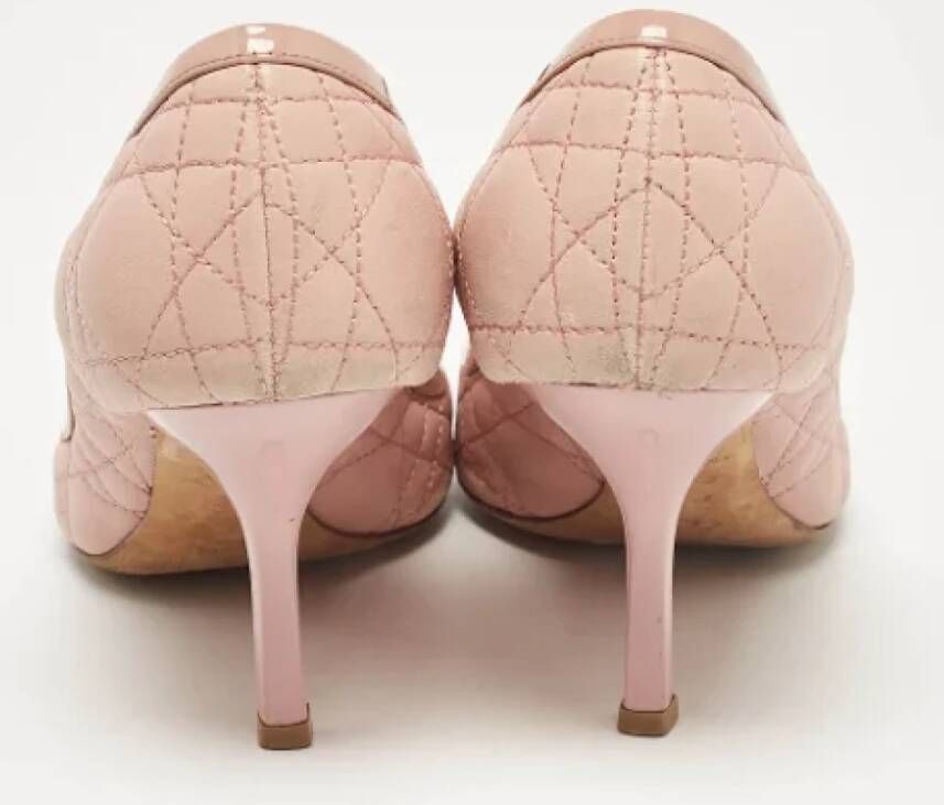 Dior Vintage Pre-owned Leather heels Pink Dames