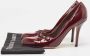 Dior Vintage Pre-owned Leather heels Red Dames - Thumbnail 9