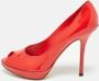 Dior Vintage Pre-owned Leather heels Red Dames - Thumbnail 2