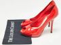 Dior Vintage Pre-owned Leather heels Red Dames - Thumbnail 9