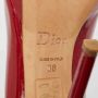 Dior Vintage Pre-owned Leather heels Red Dames - Thumbnail 8