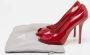 Dior Vintage Pre-owned Leather heels Red Dames - Thumbnail 9