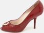 Dior Vintage Pre-owned Leather heels Red Dames - Thumbnail 2