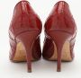 Dior Vintage Pre-owned Leather heels Red Dames - Thumbnail 5