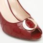 Dior Vintage Pre-owned Leather heels Red Dames - Thumbnail 7