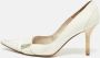Dior Vintage Pre-owned Leather heels White Dames - Thumbnail 2