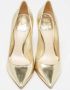 Dior Vintage Pre-owned Leather heels Yellow Dames - Thumbnail 3