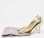 Dior Vintage Pre-owned Leather heels Yellow Dames - Thumbnail 9