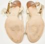 Dior Vintage Pre-owned Leather sandals Beige Dames - Thumbnail 8