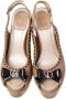 Dior Vintage Pre-owned Leather sandals Beige Dames - Thumbnail 2