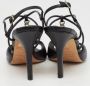 Dior Vintage Pre-owned Leather sandals Black Dames - Thumbnail 5