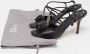 Dior Vintage Pre-owned Leather sandals Black Dames - Thumbnail 9