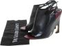Dior Vintage Pre-owned Leather sandals Black Dames - Thumbnail 7