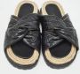 Dior Vintage Pre-owned Leather sandals Black Dames - Thumbnail 2