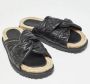 Dior Vintage Pre-owned Leather sandals Black Dames - Thumbnail 4