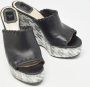 Dior Vintage Pre-owned Leather sandals Black Dames - Thumbnail 4