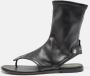 Dior Vintage Pre-owned Leather sandals Black Dames - Thumbnail 2