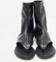 Dior Vintage Pre-owned Leather sandals Black Dames - Thumbnail 3