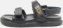 Dior Vintage Pre-owned Leather sandals Black Dames - Thumbnail 2