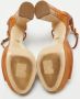 Dior Vintage Pre-owned Leather sandals Brown Dames - Thumbnail 6